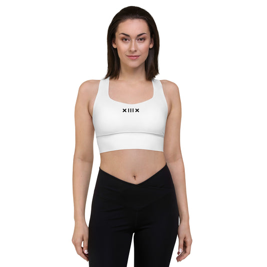 Longline sports bra